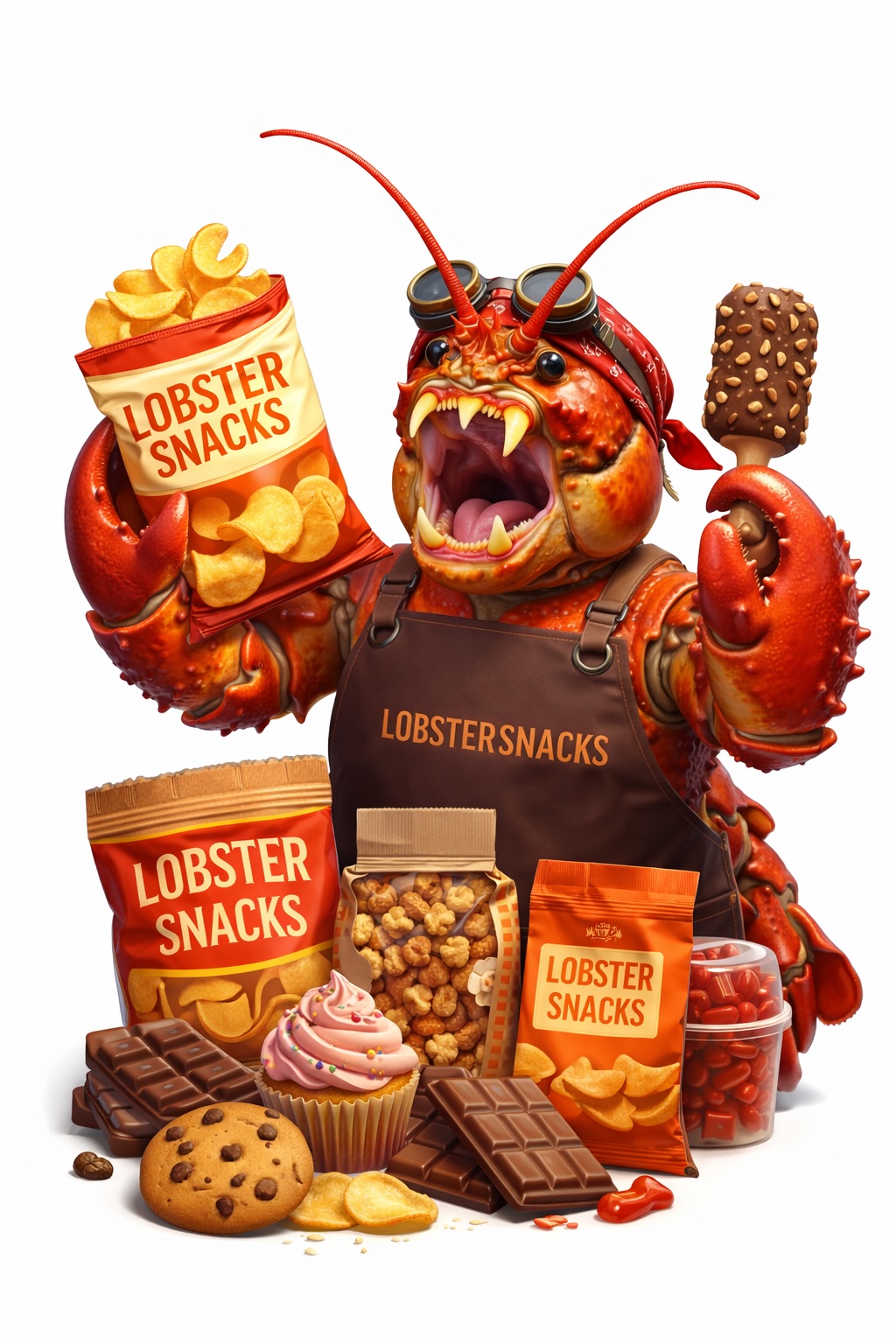 Snacks mascot